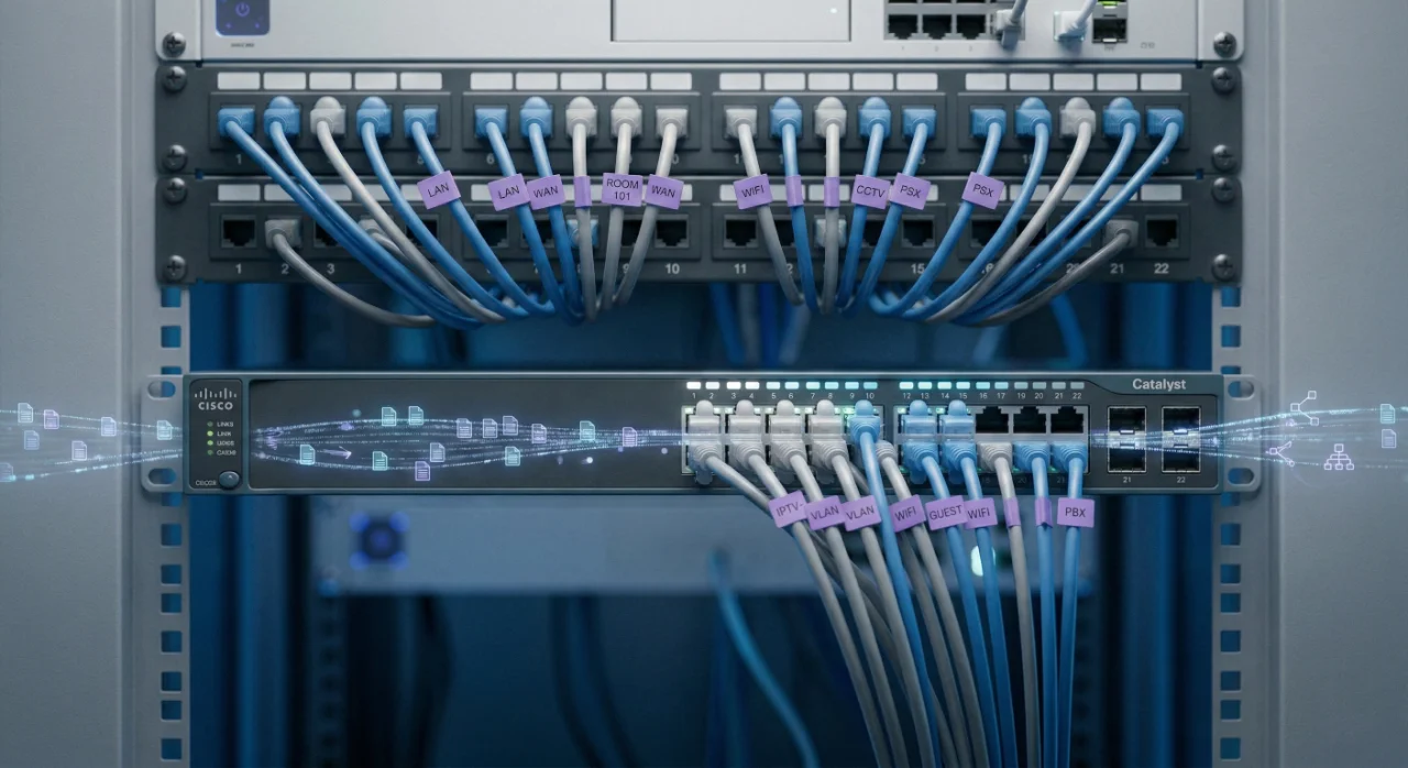 Sieć hotelowa przygotowana na IPTV – wymagania i konfiguracja